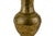 Pair of Vintage Chinese Etched Brass Vases For Sale - Image 10 of 11