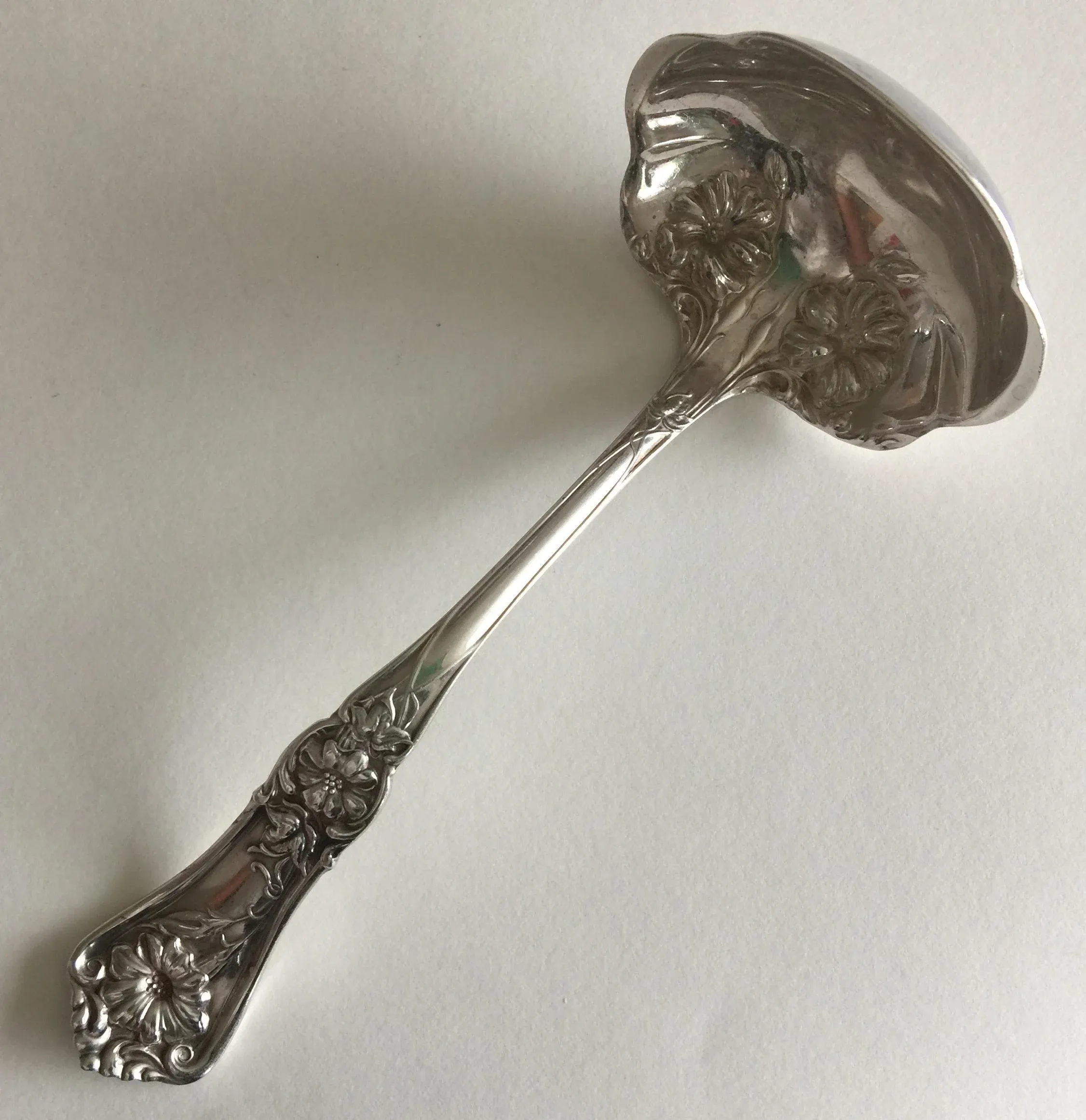 Antique Wm. A. Rogers Silverplate Ladle | Chairish