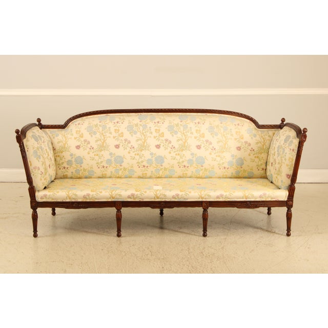 Age: Approx: 40 Years Old Details: Down Seat Cushion Nice Carved Details Quality Construction French Style See Other...