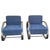 Large 20th Century Chrome Armchairs by Ralph Lauren, 1980s, Set of 2 For Sale - Image 18 of 18