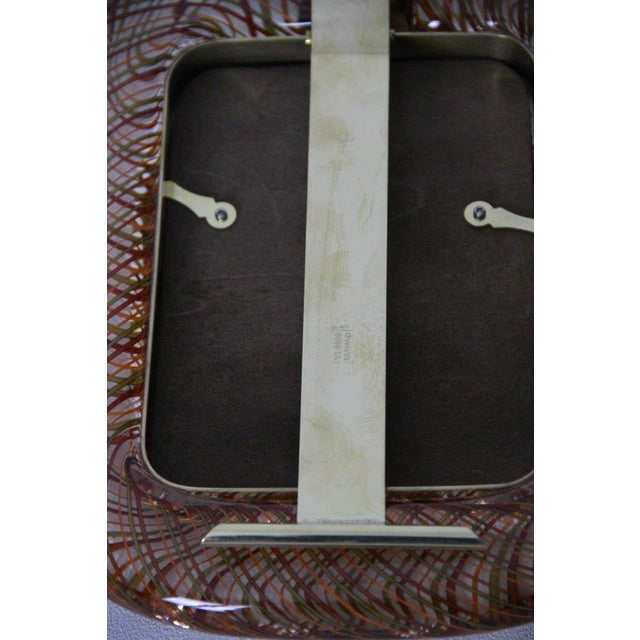 Photo Frame in Red Filigree Murano Glass by Paolo Venini, 2000 For Sale - Image 7 of 18