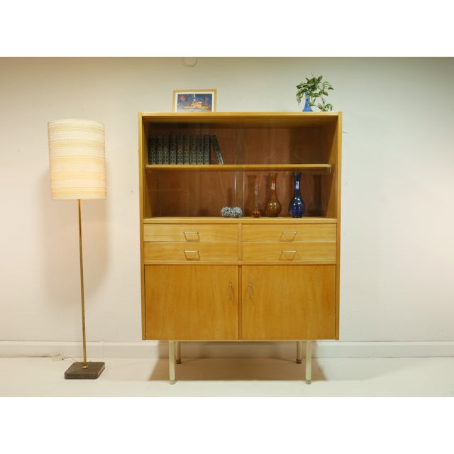 1960s Mid-Century Scandinavian Modern Display Cabinet, Germany, 1960s For Sale - Image 5 of 18