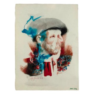 Leo Guida, Matador 3, 1960s, Original Mixed Media Drawing For Sale