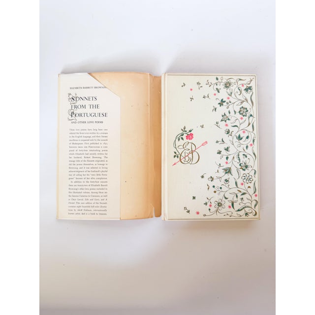Charming little vintage volume of poetry by Elizabeth Barrett Browning. The cover, dust jacket, and end papers are lovely....