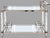 Metal 1970s Hollywood Regency Lucite, Chrome & Glass Two-Tier Bar Cart For Sale - Image 7 of 7