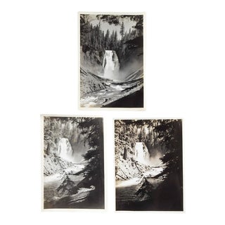 Vintage Waterfall & Landscape Photographs - Set of 3 For Sale