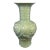 Antique Chinese Celadon Relief‑Carved Flared Rim Vase, Collectible Antique For Sale