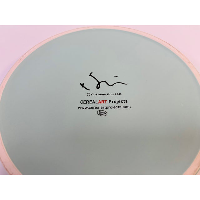 Ceramic Yoshitimo Nara "Too Young to Die" Giant Ashtray (2002) For Sale - Image 7 of 8