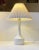 Mid-Century Modern Table Lamp in White Opaline Glass by Jacob E. Bang for Holmegaard / Kastrup, 1950s For Sale - Image 3 of 8