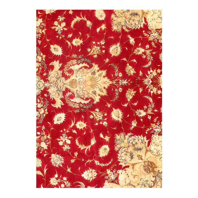 Tabriz rugs are distinguished by their excellent weave, they have the most diverse display of designs which often reflect...