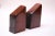Midcentury American Modern Live Edge Trapezoidal Douglas Fir Bookends - A Pair For Sale - Image 10 of 13