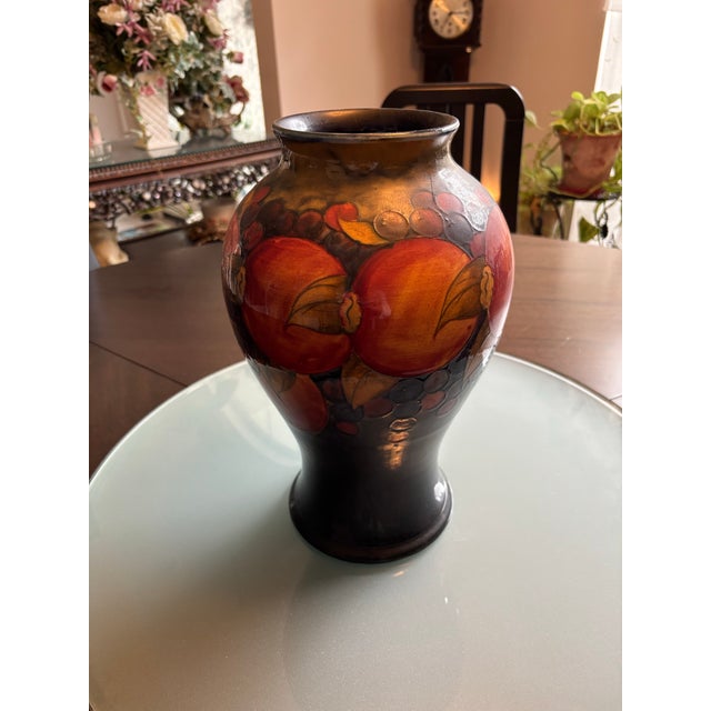 English William Moorcroft Very Large Pomegranate Pattern Vase For Sale - Image 3 of 9