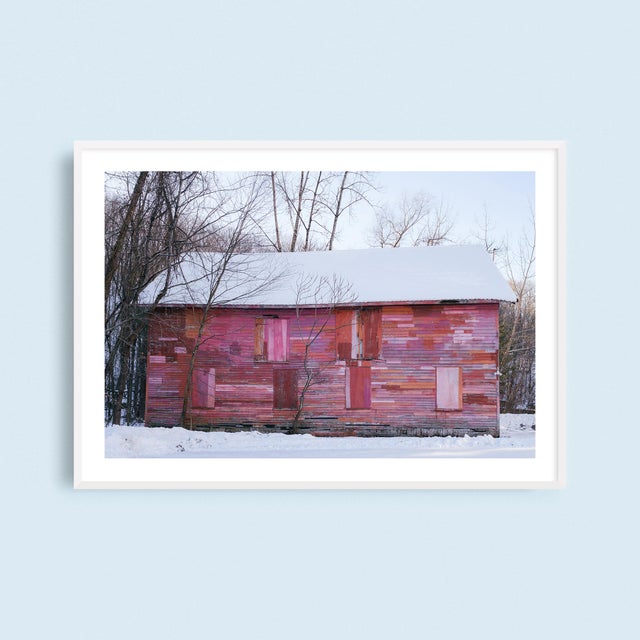 'Artful Barn' Photograph, Rural Massachusetts New England Art Print, Large 54 X 36" Fine Art Photography Print For Sale - Image 10 of 11
