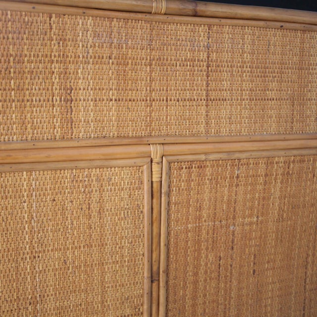 Large Vintage Rattan Planter, 1970s For Sale - Image 6 of 9