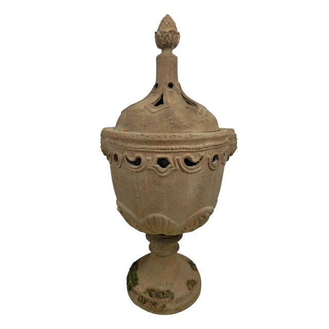 Italian Terracotta Orangerie Stoves, 1800s, Set of 2 For Sale - Image 4 of 9