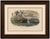 La Pêche du Requin (Shark Fishing), Hand-Colored Engraving, 1840 A superb maritime engraving depicting sailors pursuing a...