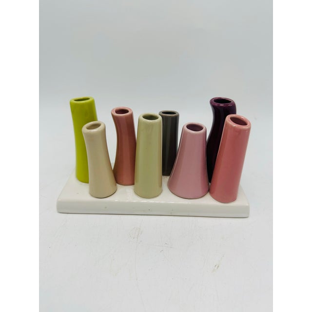 Ceramic Art Piece Vase For Sale - Image 4 of 5