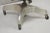 Vintage Emeco Corp Art Deco Brushed Aluminum Black Swivel Office Desk Chair For Sale In Philadelphia - Image 6 of 12