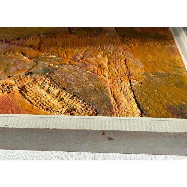 1970 Abstract Expressionist Landscape by Barbara Ann Clinkston (1931–2022) For Sale - Image 9 of 14