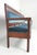 Blue Mid 20th Century Traditional 114.75 In. Blue Velvet Walnut Settee Bench For Sale - Image 8 of 12