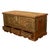 Wood Antique 19thC Zanzibar Omani Teak & Brass Stud & Copper Clad Dowry Chest 1890 For Sale - Image 7 of 18