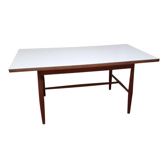 MidCentury Modern Low Modern Table With Tapered Legs Chairish