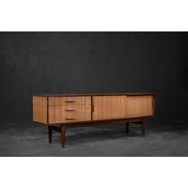 Mid-Century Danish Modern Mahogany Sideboard with Drawers, 1970s For Sale - Image 14 of 18