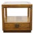 Drexel Heritage Woodbriar Collection Pecan Rustic European 26" Square Accent End Table W. Glass Top 988-342 For Sale