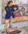 Street Violinist Figurative by Rafael DeSota For Sale - Image 4 of 6