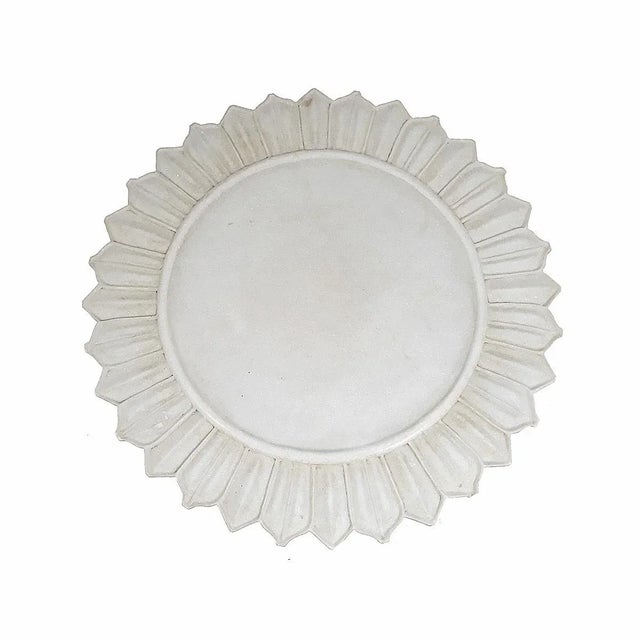 Late 20th Century Marble Charger / Server From India For Sale - Image 12 of 12