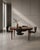 Mahogany dining table executed in the hepplewhite style with oval ends and lightly tapered legs. the table is crafted in...