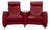 Arion 2-Seater Sofa in Red Leather from Stressless For Sale