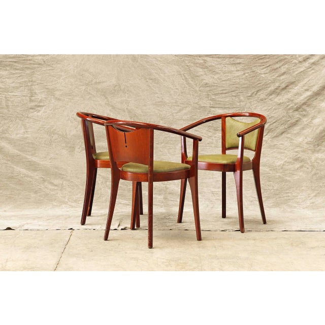 Chairs by Joamin Baumann for Baumann, Set of 3 For Sale - Image 6 of 10