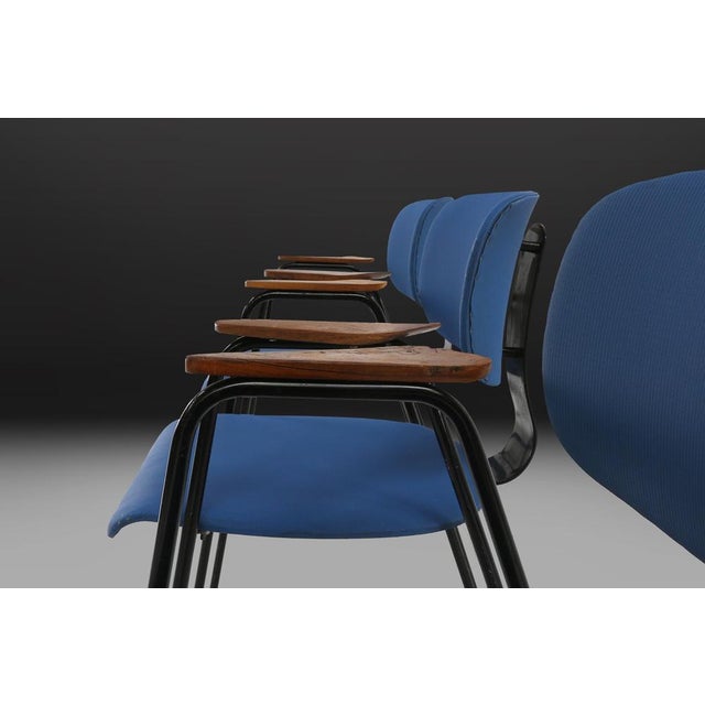 Dining Chairs by Willy Van Der Meeren for Tubax, 1950s, Set of 6 For Sale - Image 11 of 15