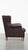 English-Style Wing Chair in Cowhide Leather For Sale - Image 3 of 14