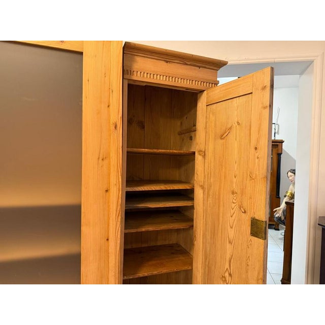 Gründerzeit 3-Piece Wardrobe in Softwood For Sale - Image 10 of 18