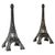 Metal Eiffel Tower Decoration, a Pair For Sale - Image 9 of 9