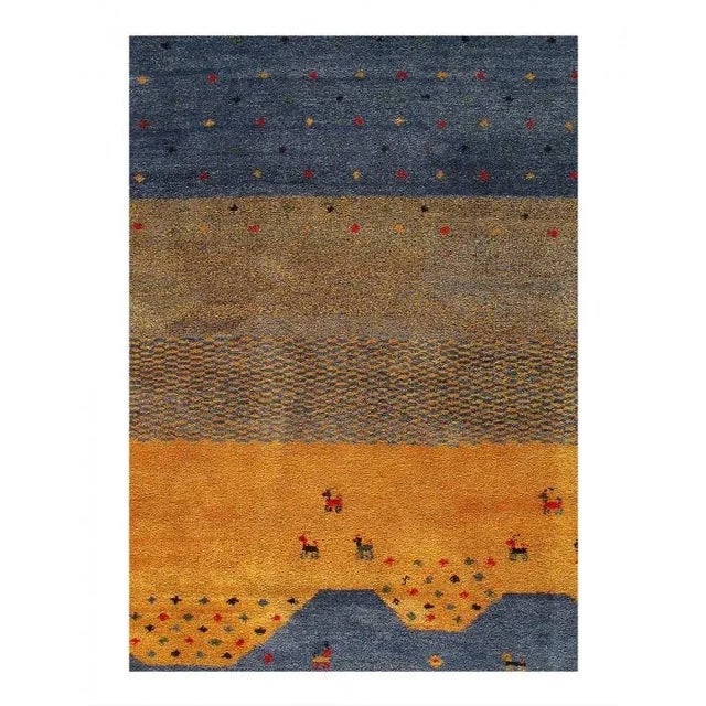 Gabbeh rugs are most likely some of the most popular hand-knotted oriental rugs. Made by Ghashghai nomads of Persia and...