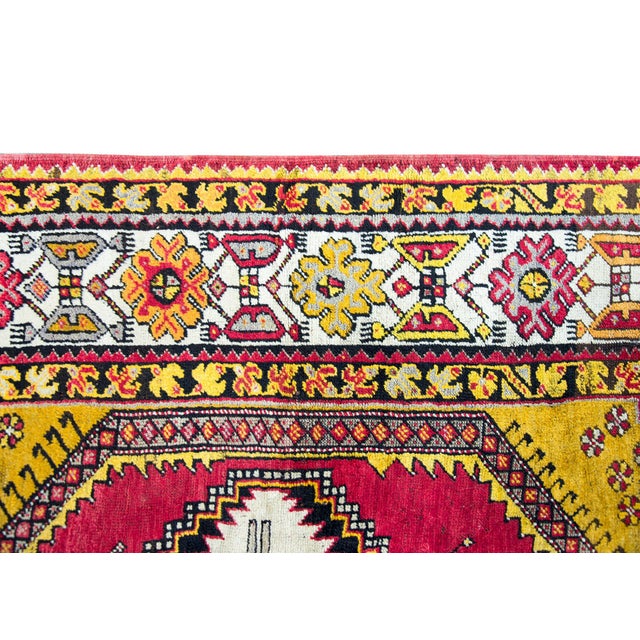 Early 20th Century Early 20th Century Turkish Konya Rug For Sale - Image 5 of 15