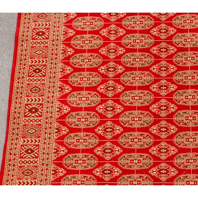 Persian Persian Bokhara Rug, 6' 5" X 4' 6" For Sale - Image 3 of 7