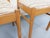 Tan Vintage Baumann Chairs in Wood and Fabric, 1960s, Set of 2 For Sale - Image 8 of 18