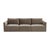 Boho Chic Willow Taupe Modular Performance Velvet Sofa For Sale - Image 3 of 7