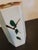 Japanese Vintage Hand Painted Japanese Vase For Sale - Image 3 of 12