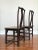 19th Century Chinese Walnut Chairs - Pair For Sale - Image 10 of 12
