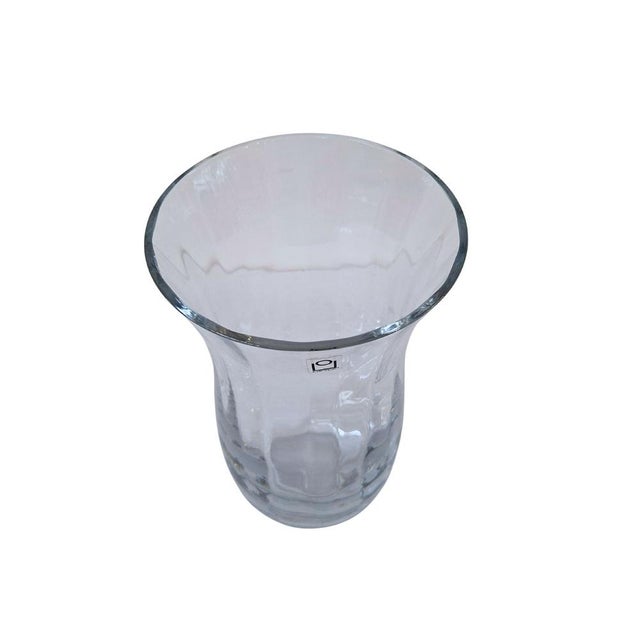 Vintage Crystal Centerpiece Vase from Ichendorf, 1970s For Sale - Image 3 of 8