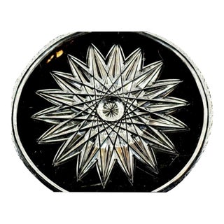 Antique American Brilliant Cut Glass Lead Crystal Bowl For Sale