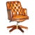 Vintage Tufted Leather Chesterfield Captain's Desk Chair For Sale - Image 18 of 18