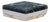 20th Century MCM 3 Tier Layered Marble Paperweight Parallelogram Stone Block For Sale