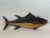 Brown Carved and Painted Tuna Fish Carving For Sale - Image 8 of 10