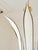 Mid-Century Modern Italian Brass and Murano Glass Palms Chandelier, 1970s For Sale - Image 3 of 10